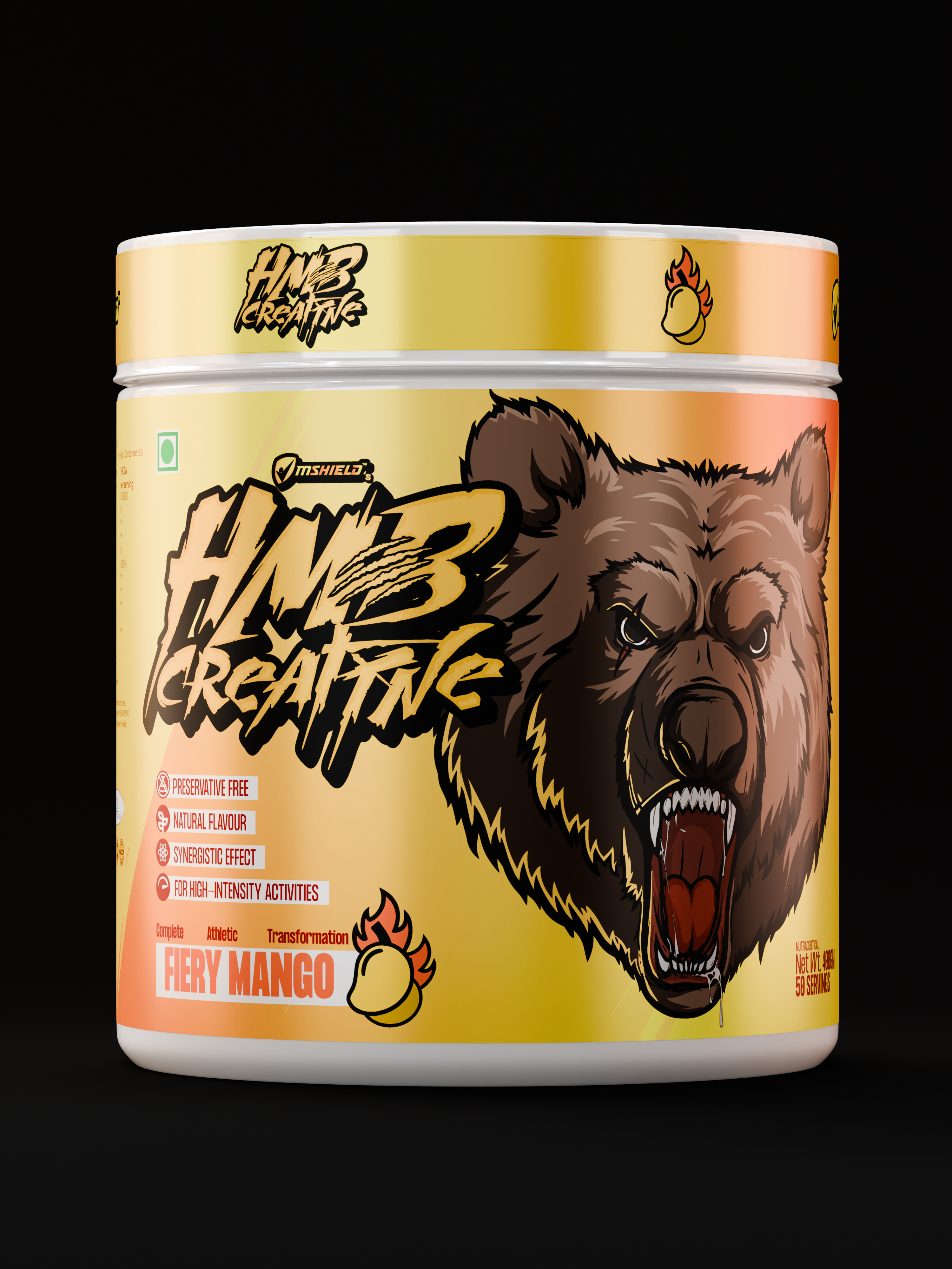 Buy HMB Creatine Monohydrate Supplement Online India – MSHIELD