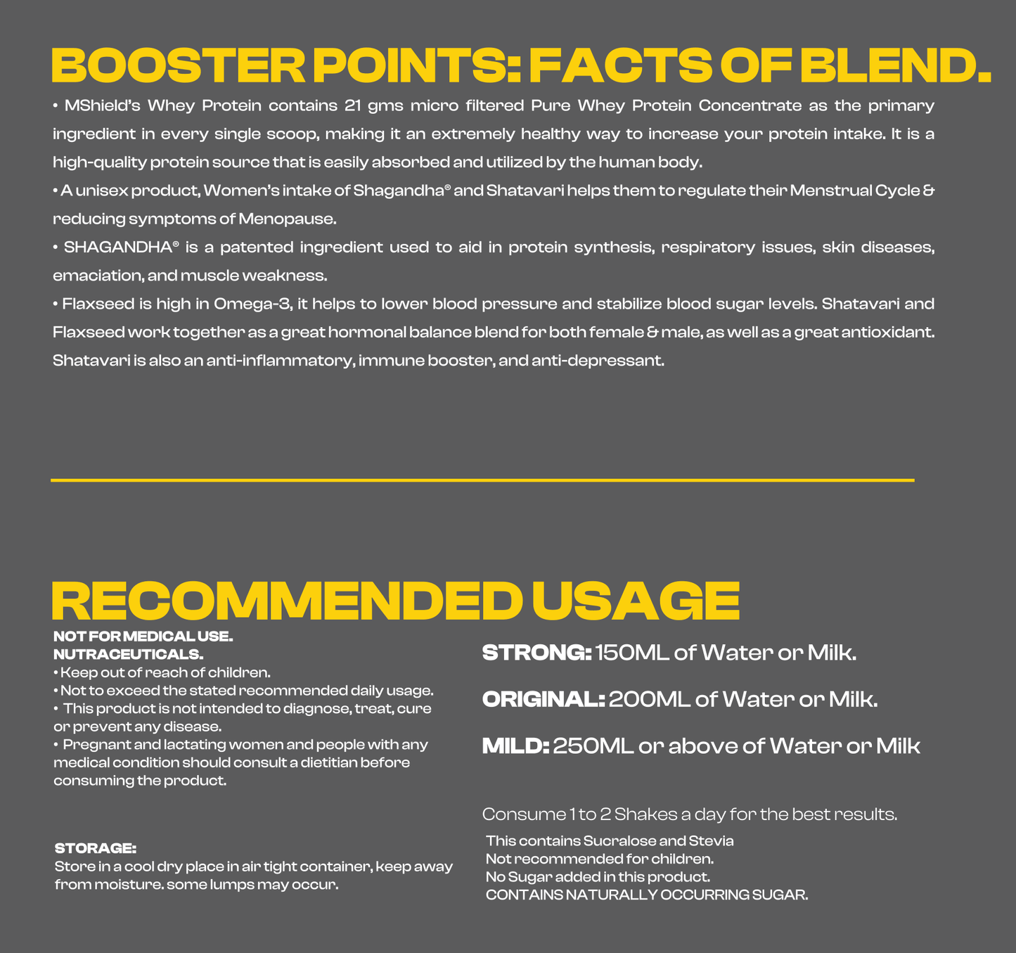 Booster points