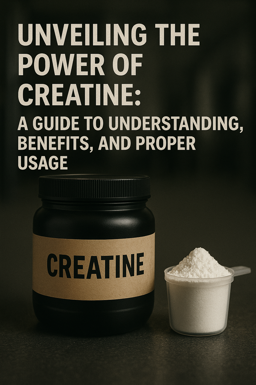 Unveiling the Power of Creatine: A Guide to Understanding, Benefits, and Proper Usage