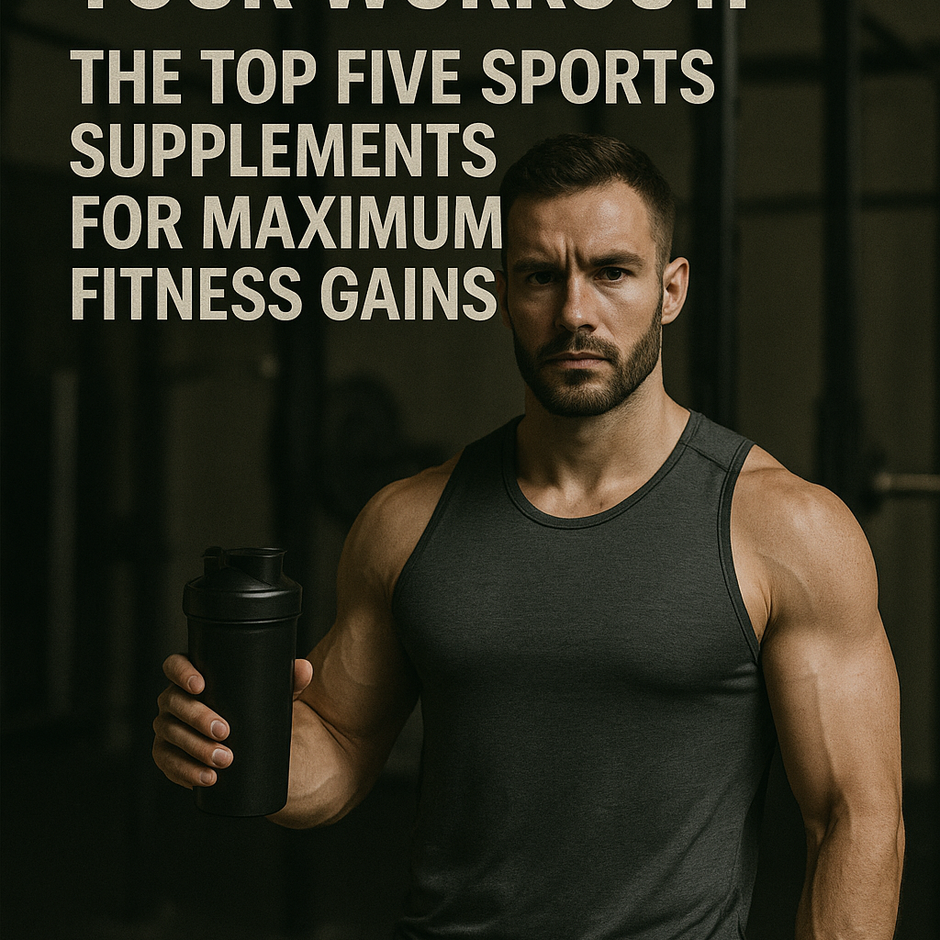 Power up your workout: the top five sports supplements for maximum fitness gains