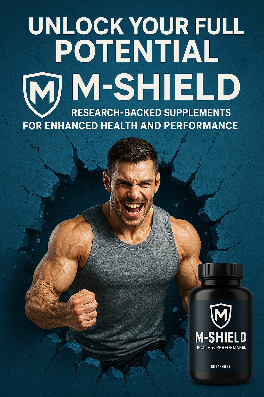 Unlock Your Full Potential with M-Shield: Research-Backed Supplements for Enhanced Health and Performance