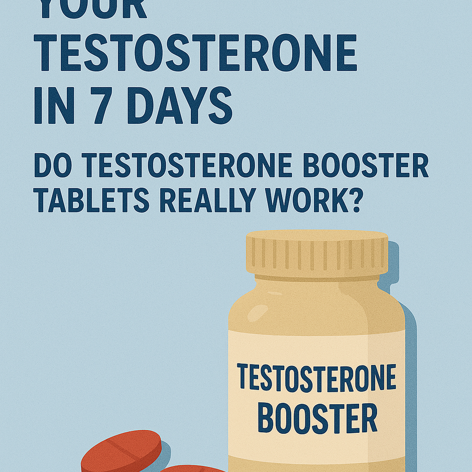 How to Increase Your Testosterone in 7 Days: Do Testosterone Booster Tablets Really Work?