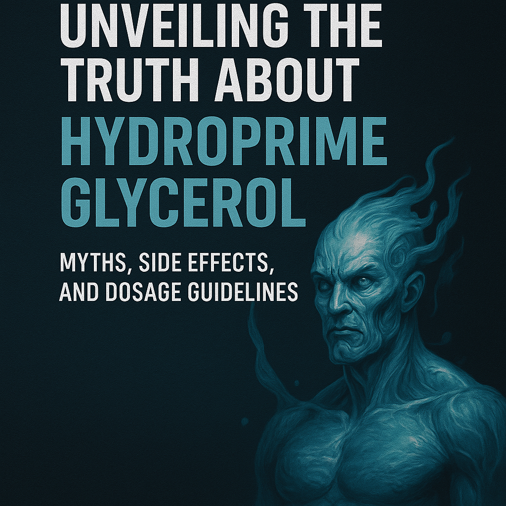 Unveiling the Truth About HydroPrime Glycerol: Myths, Side Effects, and Dosage Guidelines
