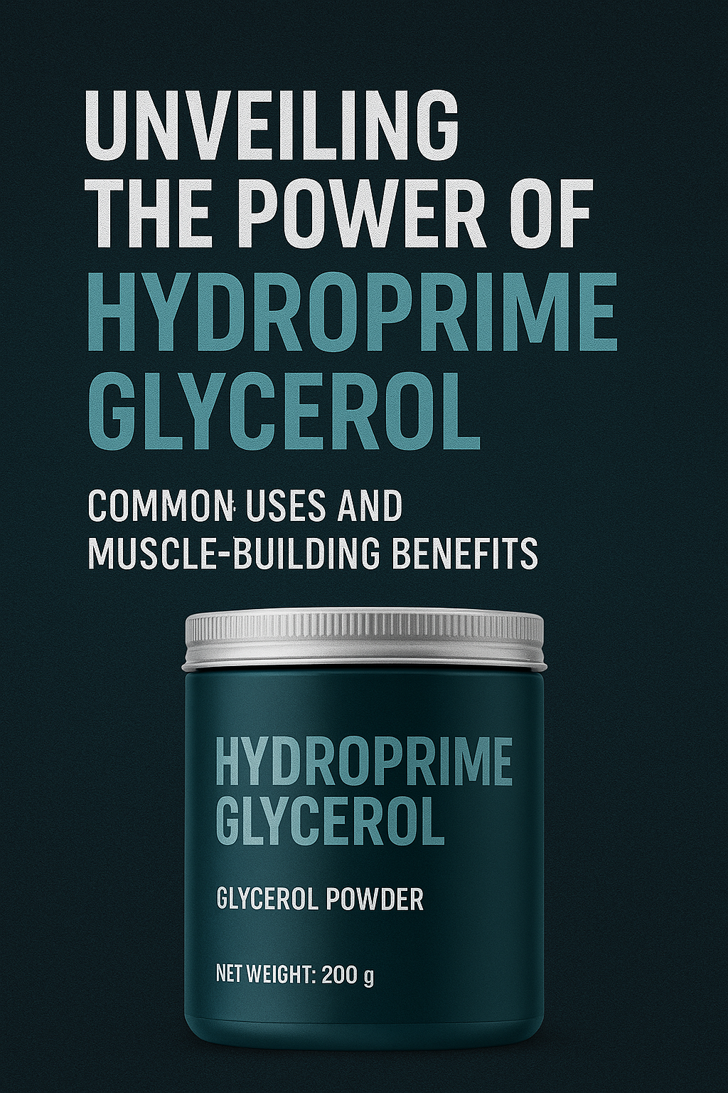 Unveiling the Power of HydroPrime Glycerol: Common Uses and Muscle-Building Benefits