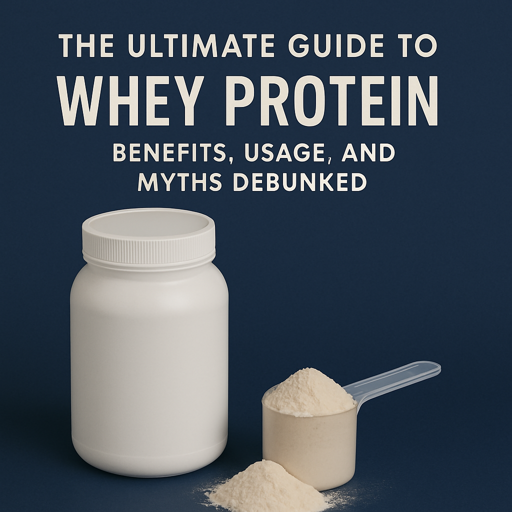 The Ultimate Guide to Whey Protein: Benefits, Usage, and Myths Debunked