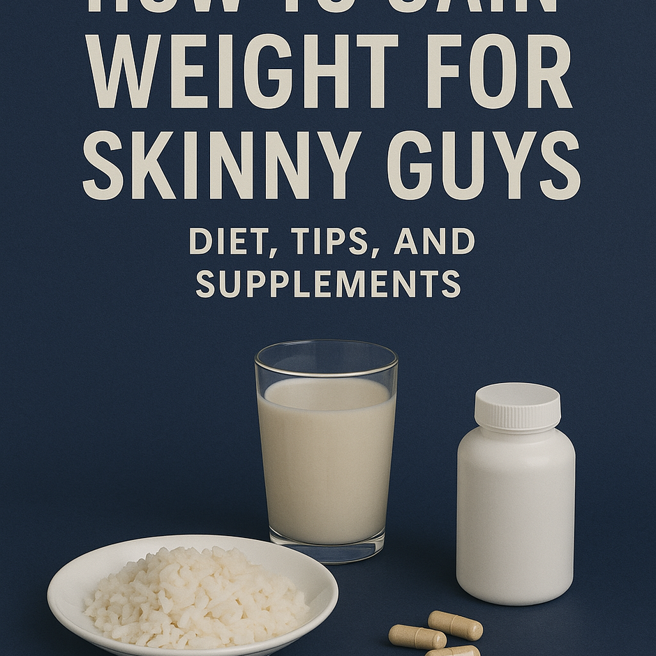 How to Gain Weight for Skinny Guys: Diet, Tips, and Supplements