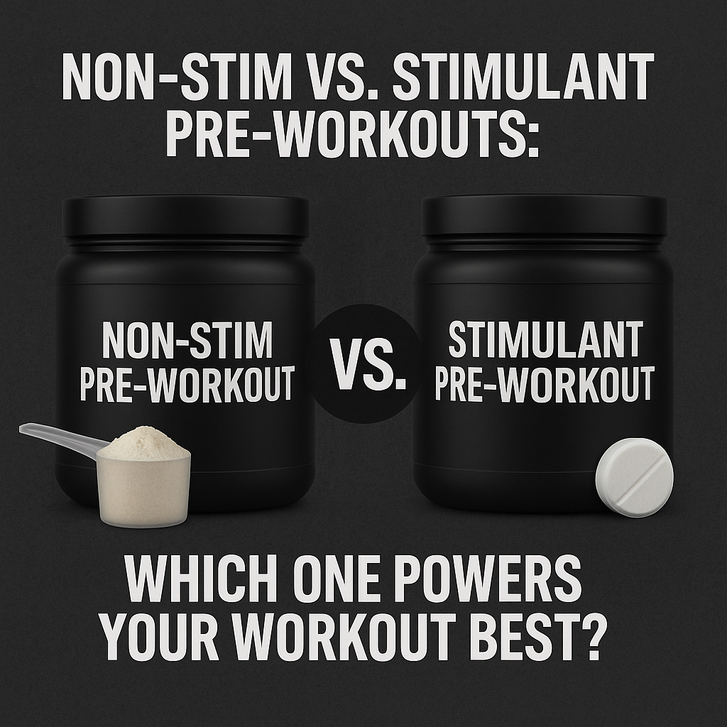 Non-Stim vs. Stimulant Pre-Workouts: Which One Powers Your Workout Best?
