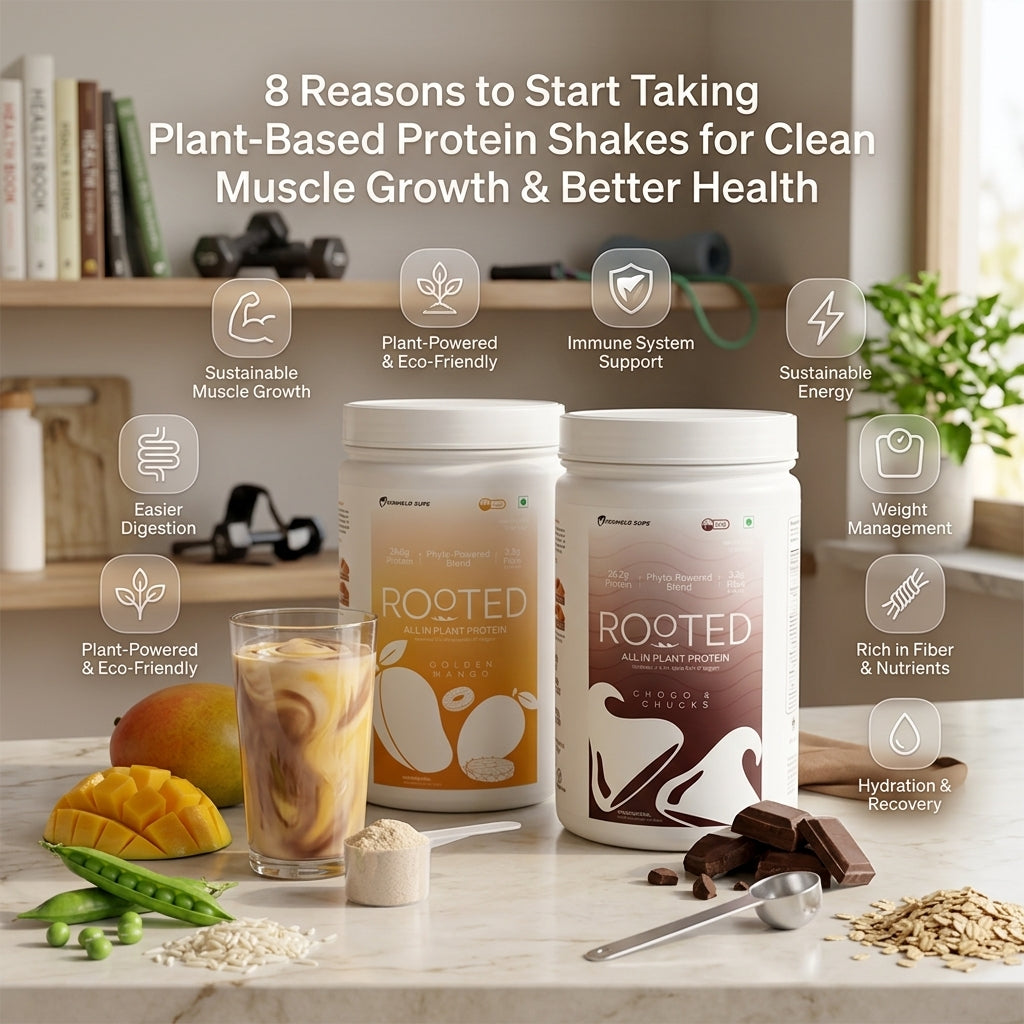 plant-based protein shakes for muscle growth