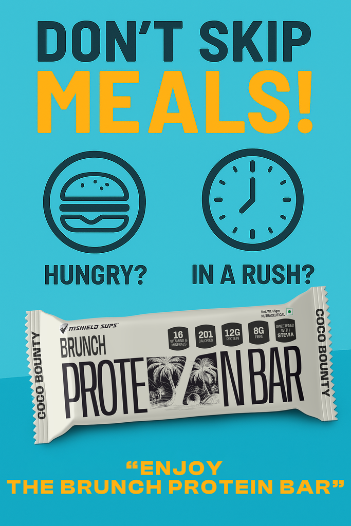Mshield Sups™ Brunch Protein Bar