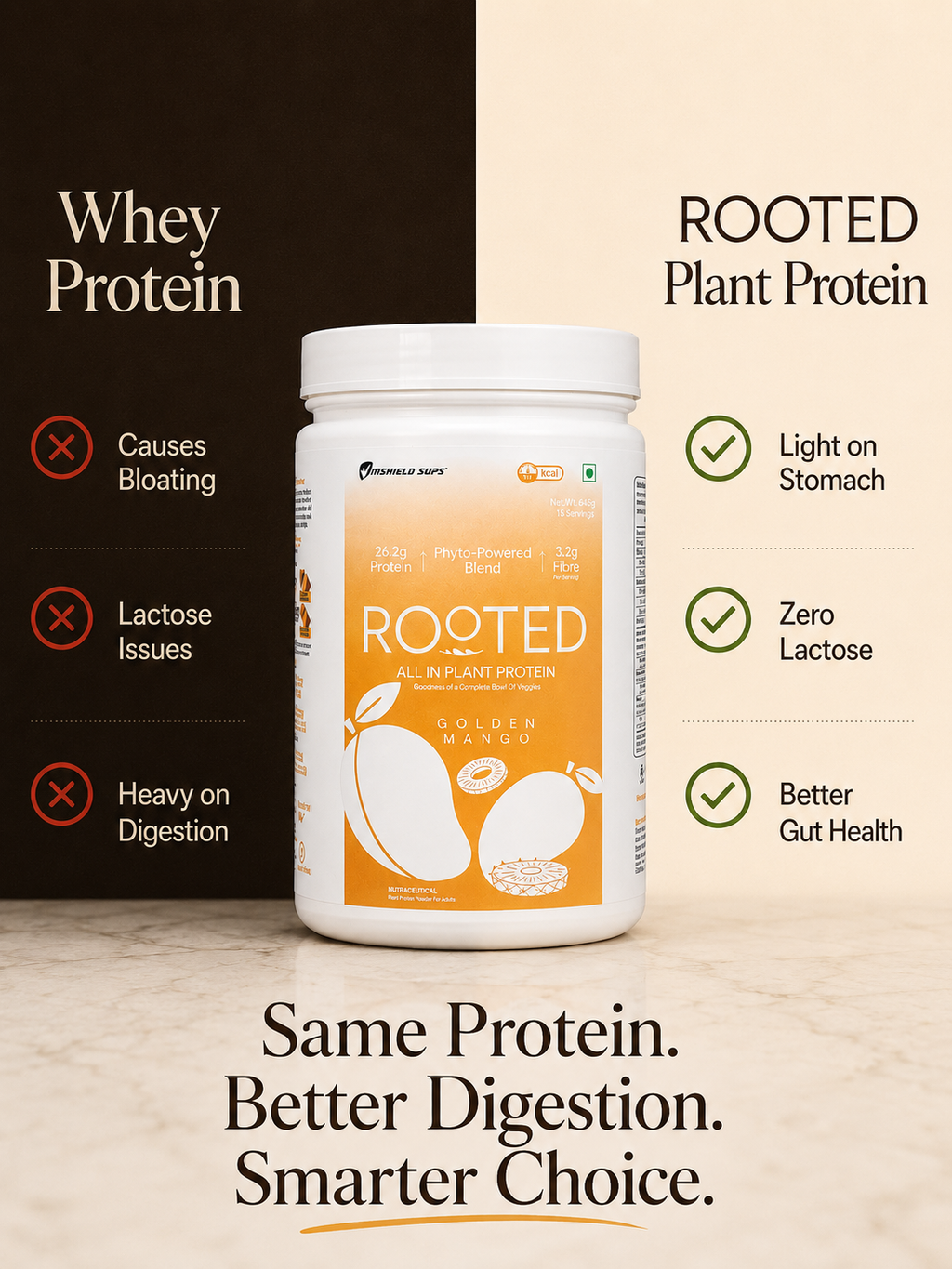 ROOTED - ALL IN PLANT PROTEIN POWDER