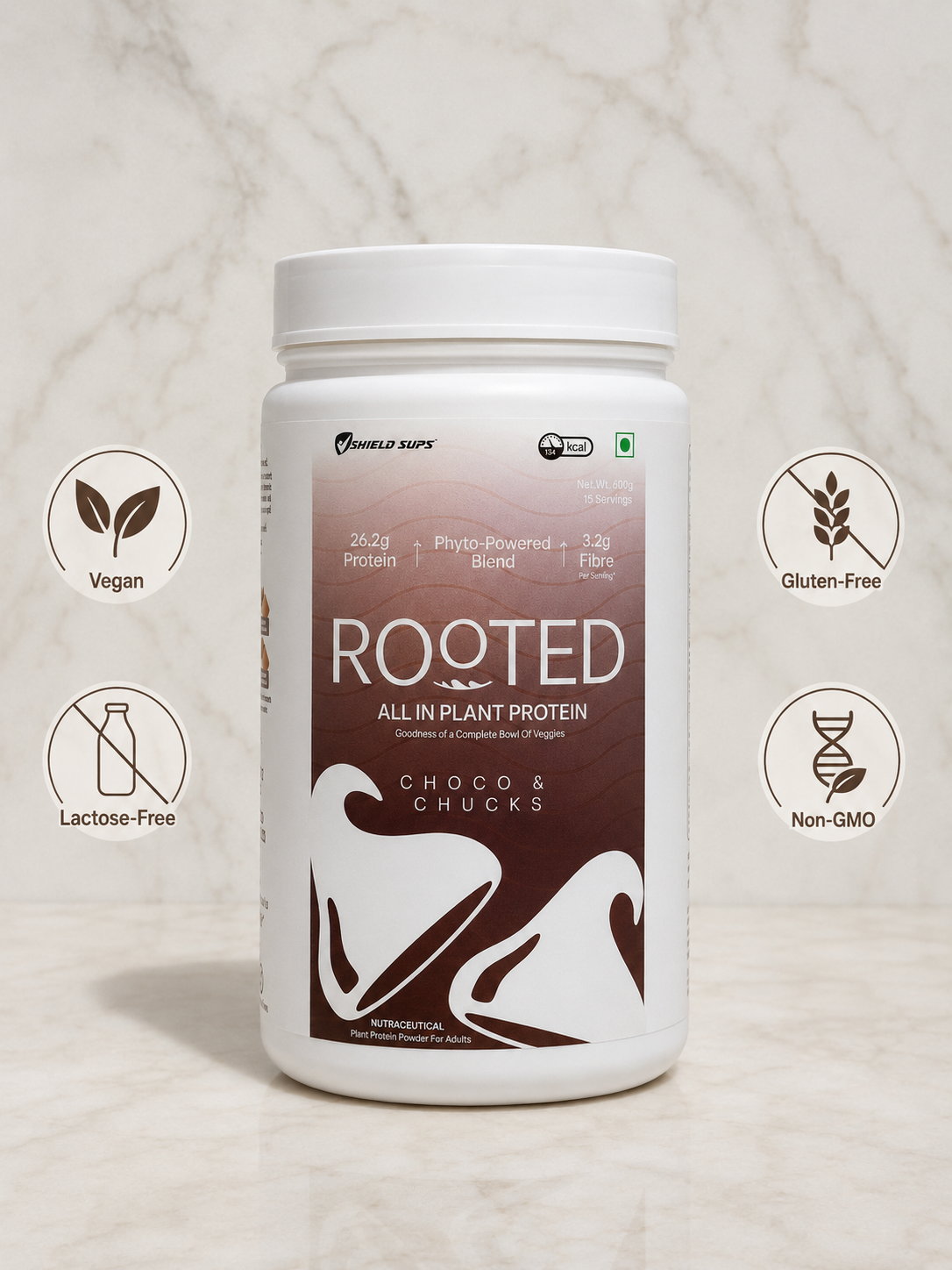 ROOTED - ALL IN PLANT PROTEIN POWDER
