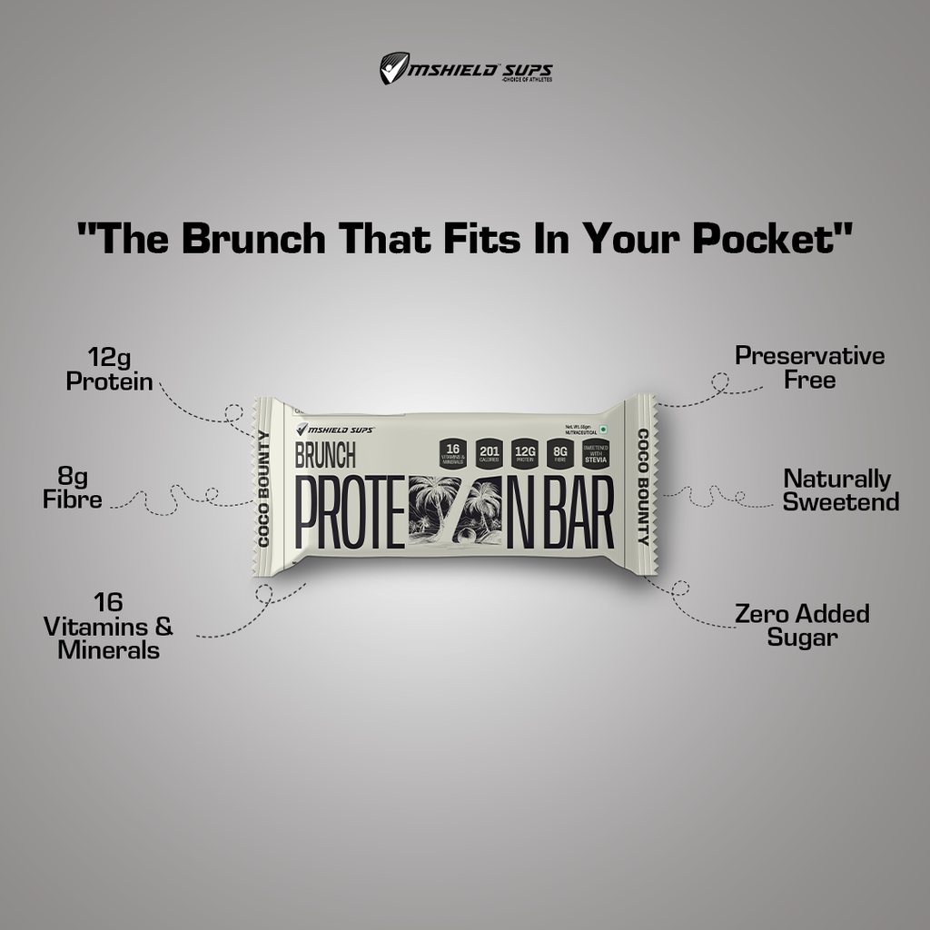 Mshield Sups™ Brunch Protein Bar