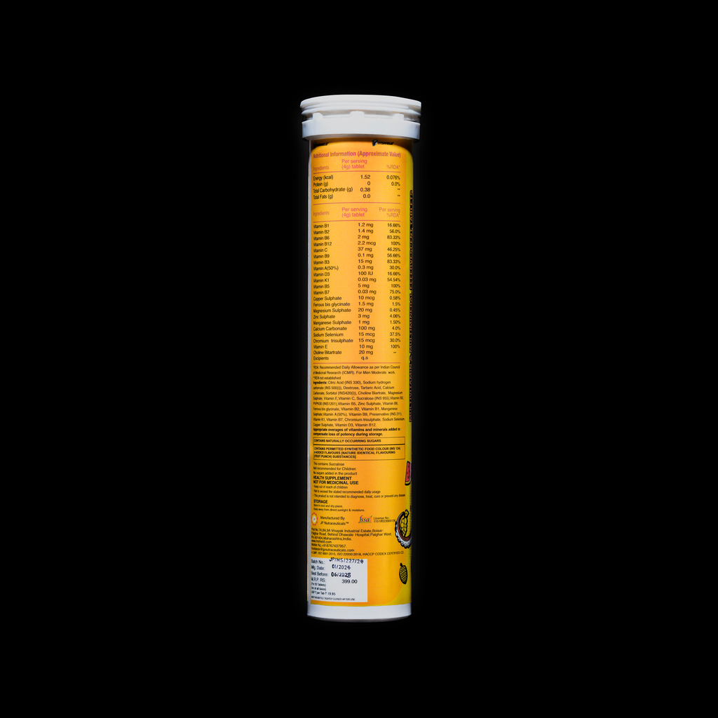 Multivitamin and Effervescent Tablet